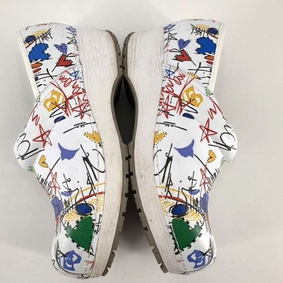 Skechers Women's SR‎ Candaba Slip Resistant Work Clog Shoes Multicolor Size 10 - Picture 6 of 10